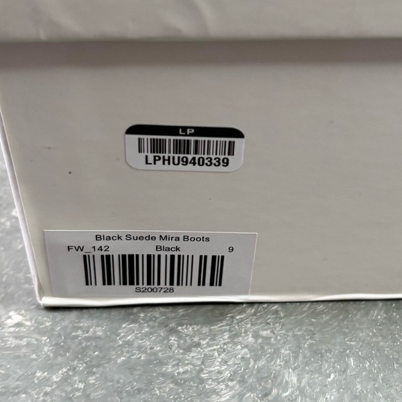 Tuckernuck black suede pointed toe Mira boots size 9 new heeled boots - Picture 11 of 11